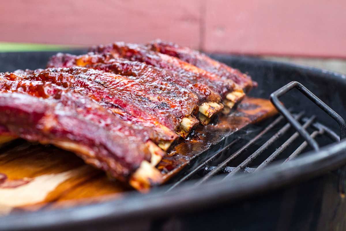 Planked Beef Ribs