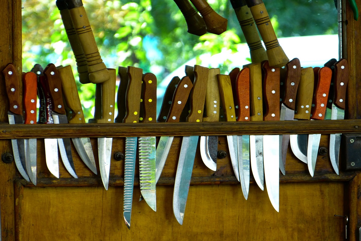 Auswahl an Messern