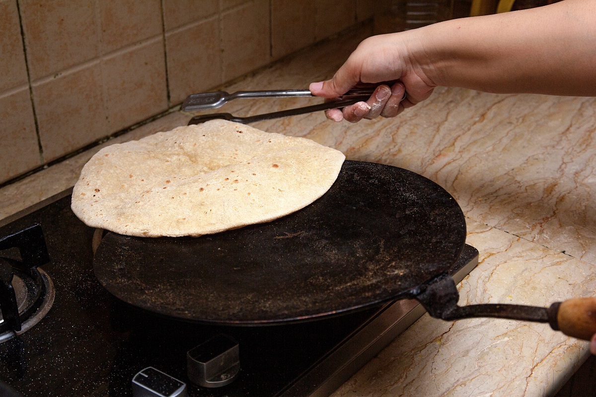 Tortillas anbraten