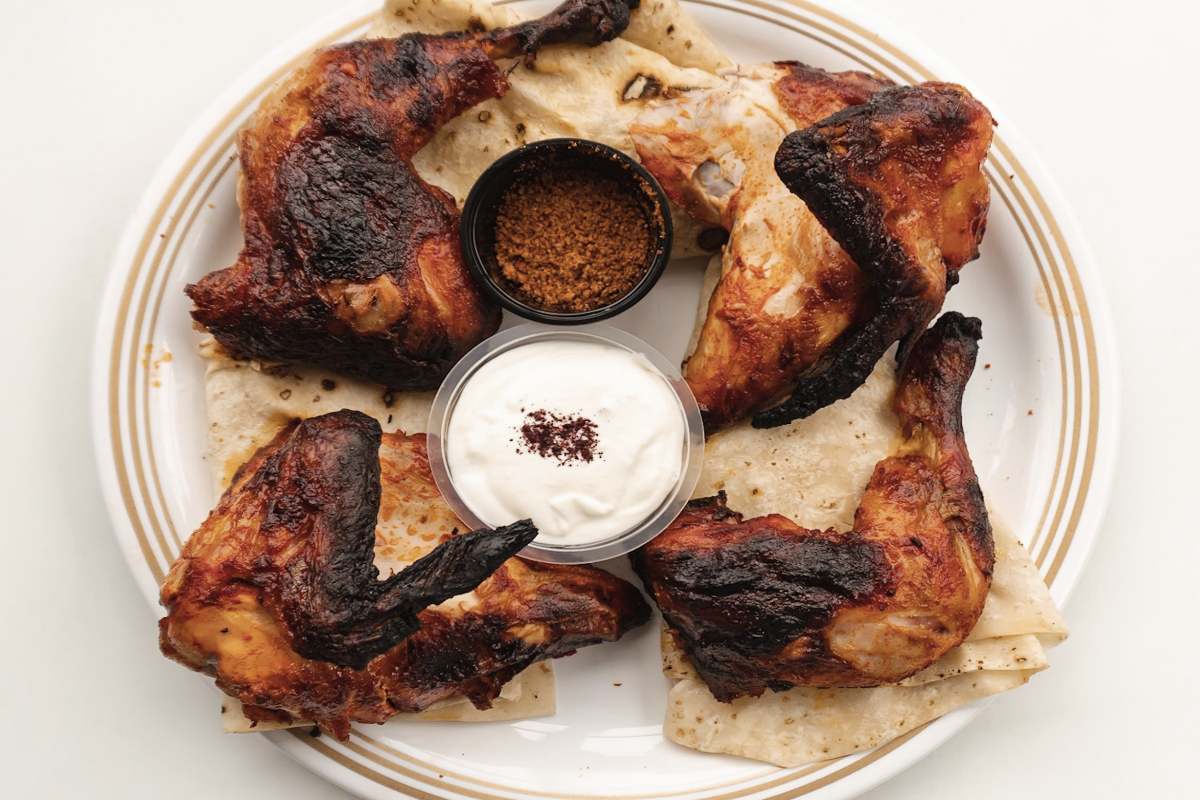 Geräucherte Ente mit Soße