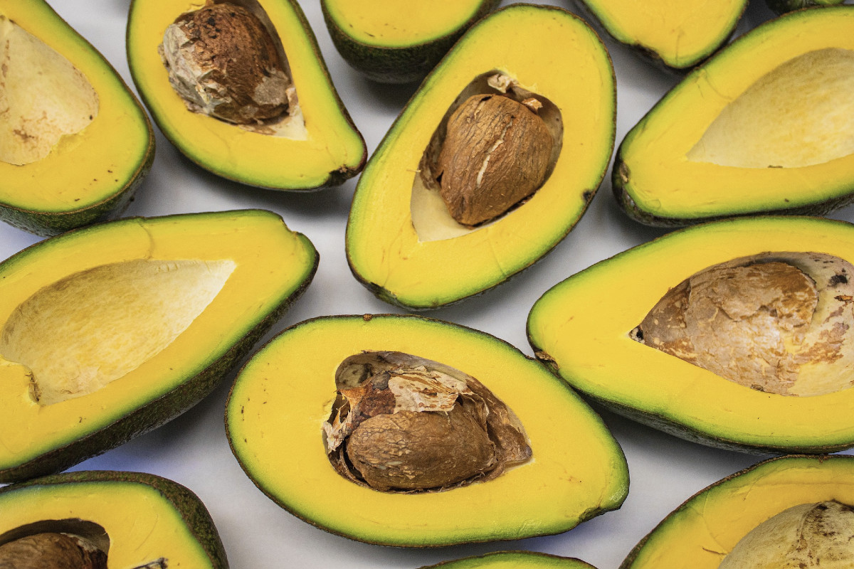 Avocado halbiert