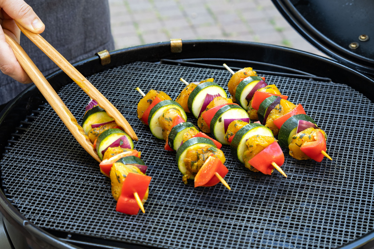 Tofuspieße mit Gemüse