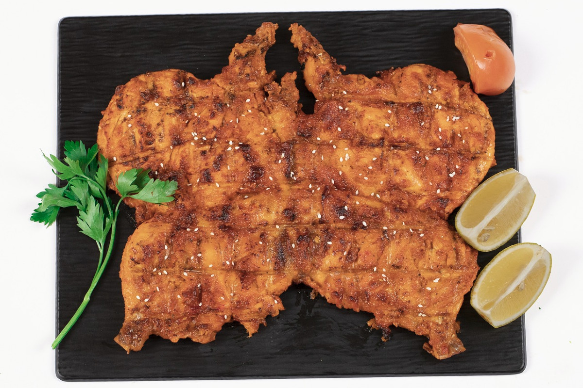 Hähnchenbrustfilet vom Kontaktgrill