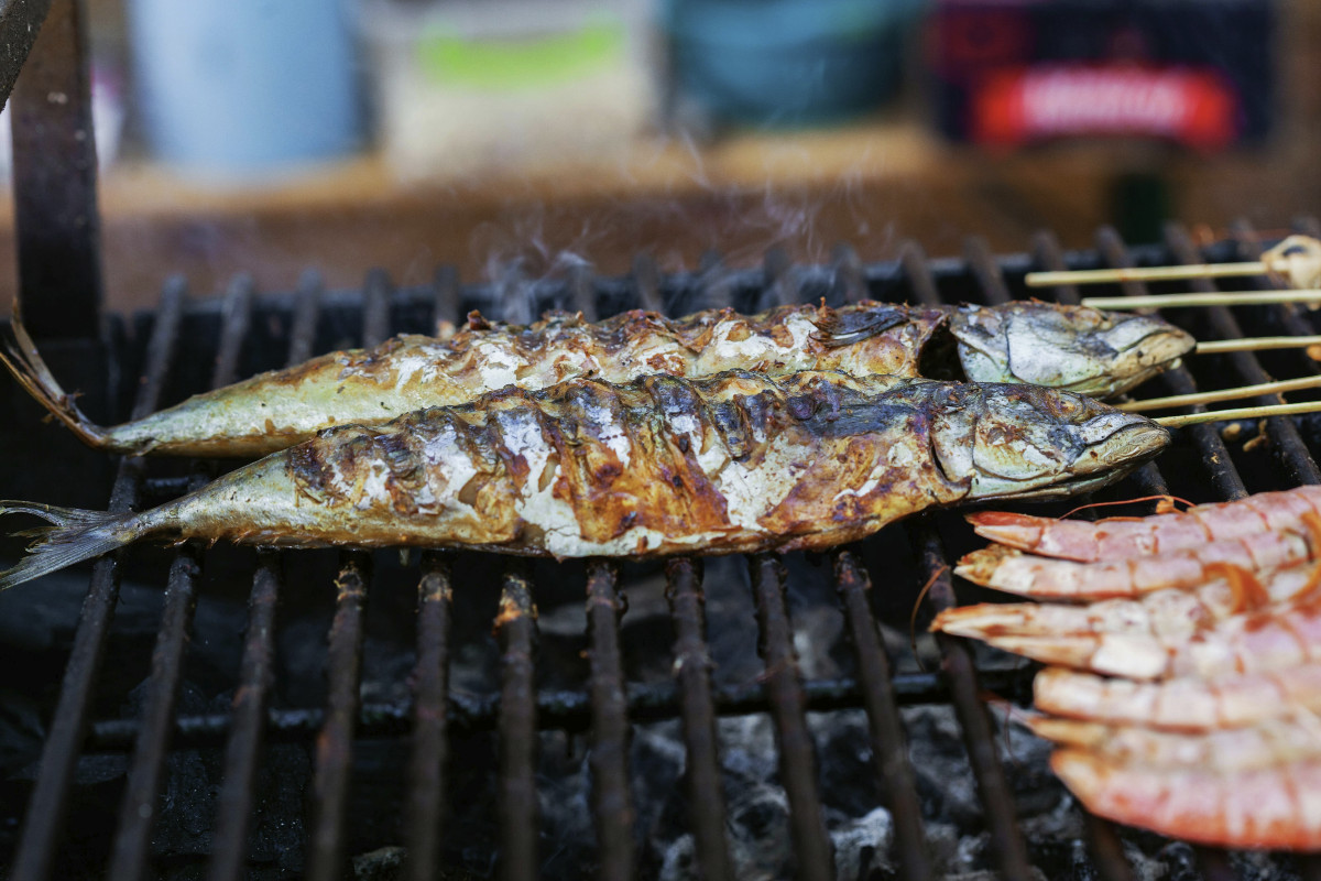 Fisch und Meeresfrüchte grillen