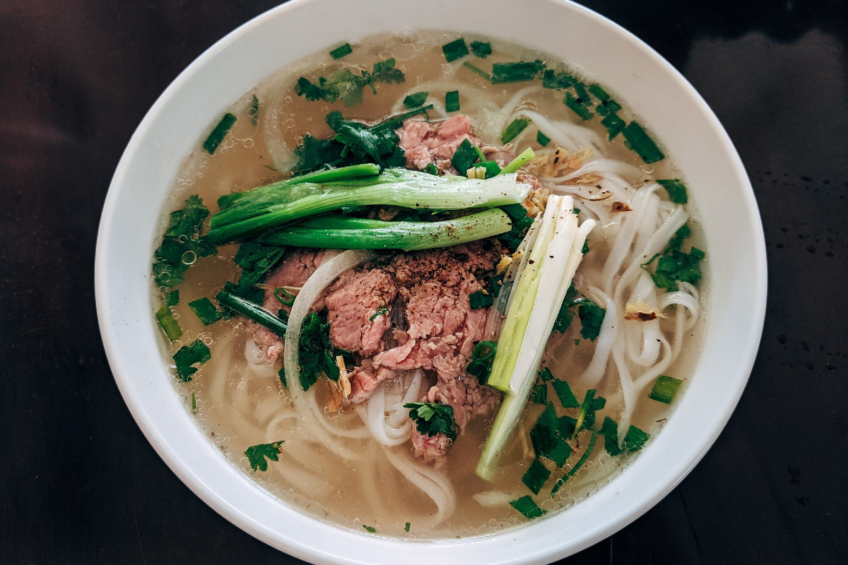 Pho Nudelsuppe