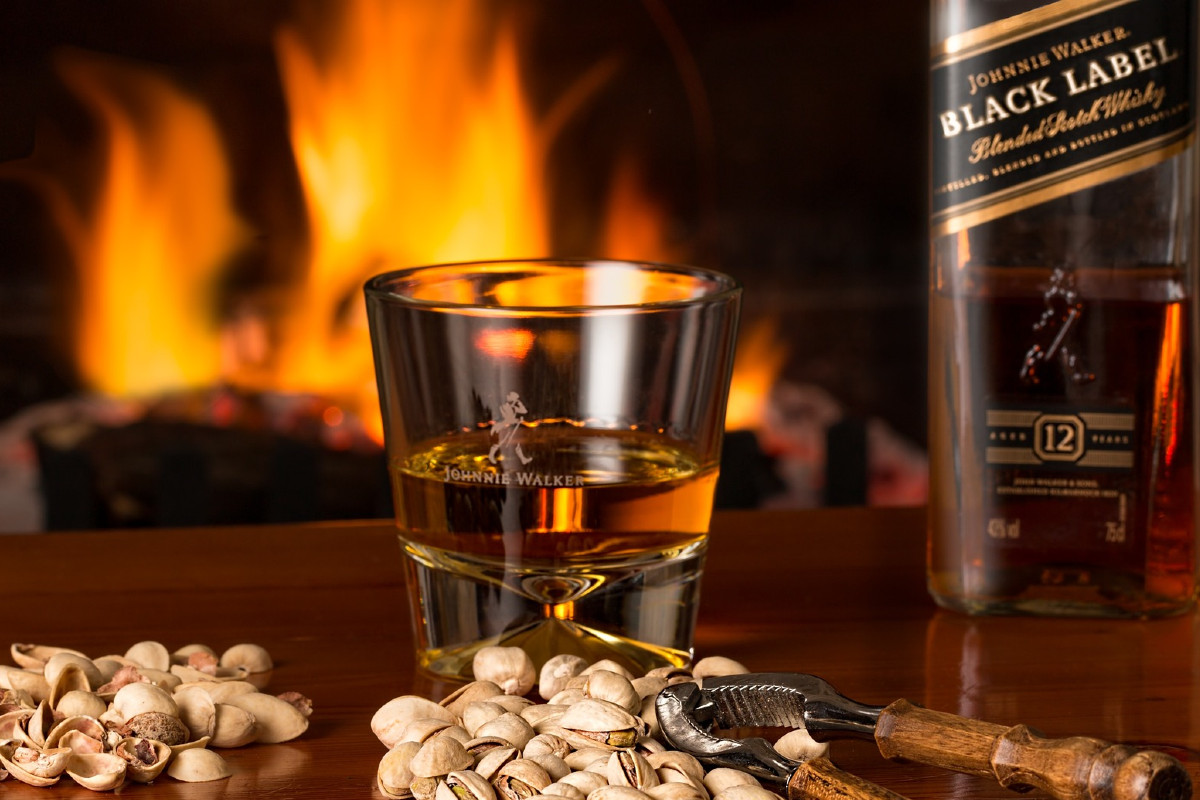 Geräucherter Cocktail