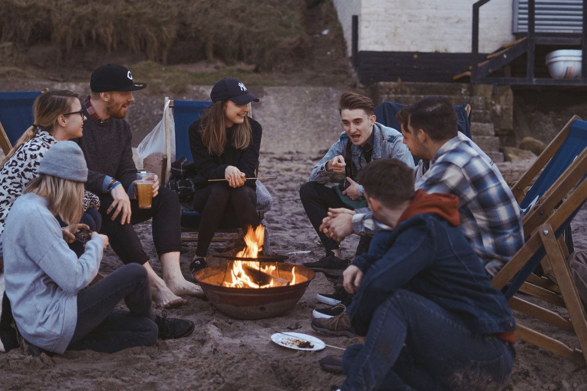 Grillen im Freundeskreis