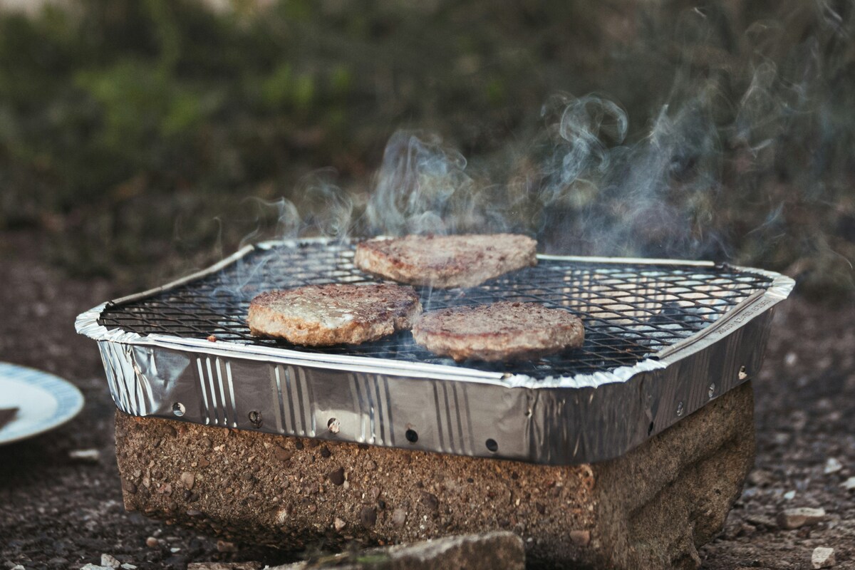 Einweggrill Aluminiumschale