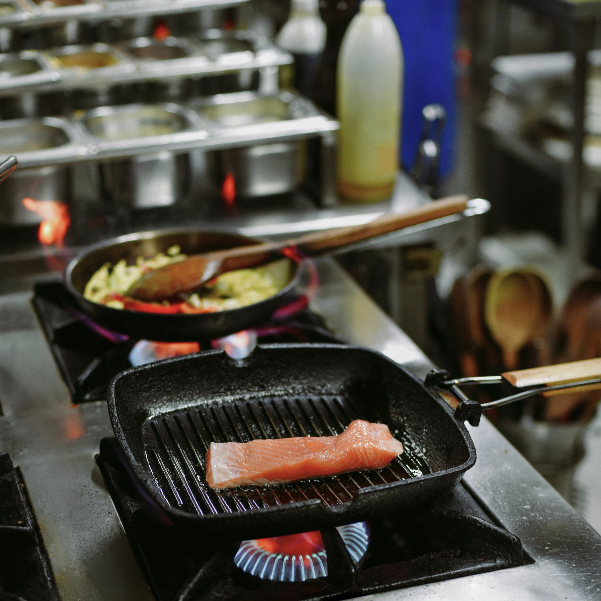 Grillpfanne für den Herd